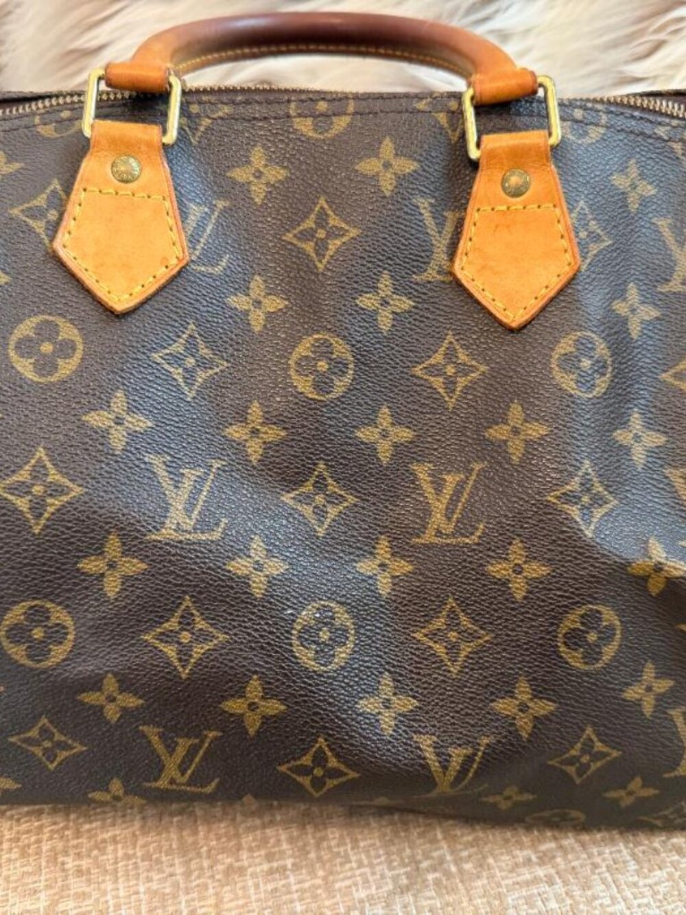 Louis Vuitton Speedy 35 Lock and Key - Picture 2 of 11
